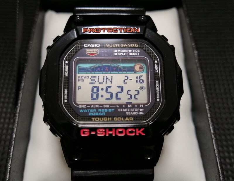釣り用に時計を買いました G Lide Gwx 5600 1jf Everyday No Fish